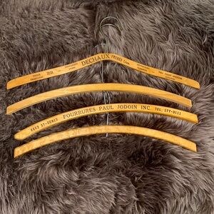Vintage Coat hanger set